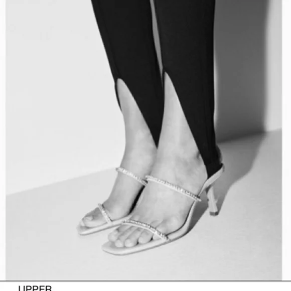 Zara Barbie Pink Sparkly Heels - Picture 6 of 13